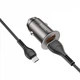 Адаптер автомобильный HOCO Micro USB Cable Developer dual port car charger set NZ1 |2USB, 3A, 36W, QC| - изображение 4
