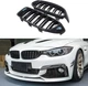 Решетка радиатора ноздри для BMW F32 F33 F36 F80 F82 Черный карбон седан - изображение 4