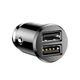 Автомобільний зарядний пристрій Baseus Grain 15.5W А+А Black (CCALL-ML01) - зображення 4