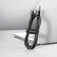 Кабель Baseus cafule Cable USB For Micro 2.4A 0.5M Gray+Black (CAMKLF- AG1) - изображение 2