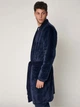 Халат Admas Antonio Miro 57436 L Темно-синій (8433623534560) - зображення 2