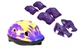 Комплект шлем и защита Sports Helmet размер S Фиолетовый 4-8 лет (20462489/1) - изображение 1