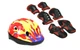 Комплект шлем и защита Sports Helmet размер S Красный 4-8 лет (20462489/1) - изображение 2