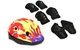 Комплект шлем и защита Sports Helmet размер M Красно-черный 8-14 лет (20462489/2) - изображение 2