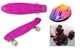 Скейт Best Penny Board 22 Розовый Шлем + защита (23655906) - изображение 2