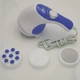 Массажер антицеллюлитный для тела рук и ног 4 насадки Релакс Спин Тоне UKC Relax Spin tone белый - изображение 2