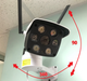 IP камера видеонаблюдения уличная с штативом 1080p WIFI ROTATE IP 2.0 Mp UKC 3020 - изображение 2