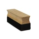 Набір для чищення вінілових пластинок Goka GK-R46 Ash wooden brush record cleaning care kit(2in1) - зображення 2