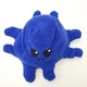 Мягкая игрушка Осьминог перевертыш двусторонний веселый грустный Mood Octopus 25 см UKC сине/белый - изображение 3