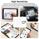 Наконечник SK для стилуса Samsung Tab S9 X710 X716B X718U S9 FE X510 516 Tab S9+ X810 X816B X818U S9 FE+ X610 X616 (10шт) White - изображение 3