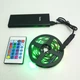 Стрічка світлодіодна RGB 5050 з пультом від USB для фонового підсвічування телевізора картин у силіконі UKC 2метра - зображення 6