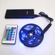 Стрічка світлодіодна RGB 5050 з пультом від USB для фонового підсвічування телевізора картин у силіконі UKC 2метра - зображення 8