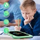 TEKFUN 8,5-дюймовый ЖК-детский графический планшет , стираемая детская доска для мальчиков и девочек. Цвет: Зеленый - изображение 2