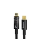 Кабель Baseus Explorer Series Auto Power-Off Fast Charging Data Cable Type-C to IP 20W 1m Black - зображення 1