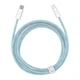 Кабель Baseus Dynamic Series Fast Charging Data Cable Type-C to iP 20W 1m Blue - изображение 2