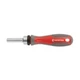 Отвертка с храповым механизмом INTERTOOL VT-3374 комплектом насадок 31 шт - изображение 6