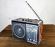 Портативный FM радиоприемник NEEKA NK 204 USB ФМ радио проигрыватель на аккумуляторе та батарейках, Коричневый - изображение 8