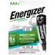 Аккумулятор ENERGIZER Recharge Extreme AAA/HR03 800mAh (2шт) - изображение 1