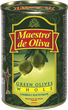 Оливки зелені з кісточкою Maestro de Oliva 280г (8436024296136) - зображення 1