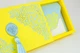 Gift box Slava Ukraine жовто-блакитний Конверт на гроші на весілля, день народження, ювілей Ручна робота - зображення 1