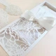 Gift Box Florale колір перлинний Вітальна листівка + конверт для грошей ручної роботи - зображення 6