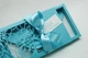 Gift Box Florale колір бірюза Вітальна листівка + конверт для грошей ручної роботи - зображення 8