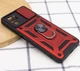 Чохол Camshield з кільцем-підставкою на Xiaomi Redmi Note 10 червоний - зображення 5