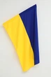 Прочный флаг Украины 140х90см сине-жёлтый (габардин) - изображение 2