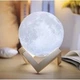 Ночник Лампа светильник луна 3D Moon Lamp на сенсорном управлении, беспроводная - изображение 3