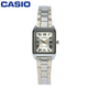 Женские часы Casio LTP-V007SG-9B Золотистые с серебристым стильные - изображение 2