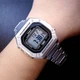 Чоловічий наручний годинник Casio W-218HD-1A Срібло з металевим ременем - зображення 1