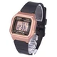 Наручные часы водонепроницаемые Casio W-217HM-5A Розовое золото\Черный ремень - изображение 5
