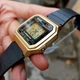 Наручний годинник на батарейці Casio W-217HM-9A Золотистий\Чорний - зображення 11