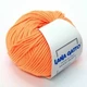 Пряжа Lana Gatto Maxi Soft 14472 Оранжевый НЕОН - изображение 1