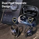 Спортивные беспроводные Bluetooth наушники TWS T59, с индикатором заряда и кнопками управления и LED дисплеем - изображение 9