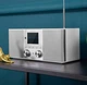 Музична стереосистема, інтернет радіо SilverCrest White USB, FM, DAB+, WLAN, Spotify - изображение 5