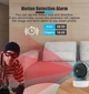 Мини камера поворотная Tuya Smart Life 1080р IP Wi-Fi Беспроводная мини камера видеонаблюдения с ночной съемкой - изображение 7
