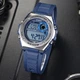Мужские часы CASIO MWD-100H-2A Серебро\Синий ремень с подсветкой - изображение 4
