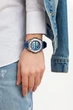 Мужские часы CASIO MWD-100H-2A Серебро\Синий ремень с подсветкой - изображение 5