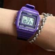 Женские наручные часы с подсветкой Casio W-215H-6A Виноград - изображение 10