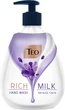 Рідке гліцеринове мило зі зволожуючою дією - Teo Milk Rich Tete-a-Tete Sensual Dahlia Liquid Soap 800ml (607471-85418) - зображення 1