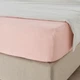 Простирадло на резинці IKEA DVALA 80х200 см світло-рожеве (803.967.66) - изображение 2