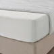 Простирадло на резинці IKEA NATTJASMIN 180х200 см біле (303.370.05) - зображення 2