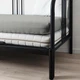 Простирадло на резинці IKEA VARVIAL 80х200 см світло-сіре (904.831.74) - изображение 5