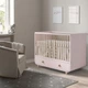 Дитяче ліжечко з ящиком IKEA MYLLRA 60х120 см рожеве (504.626.11) - зображення 4