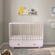 Дитяче ліжечко з ящиком IKEA MYLLRA 60х120 см рожеве (504.626.11) - зображення 5