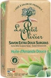 Мыло экстранежное с экстрактом масла сладкого миндаля - Le Petit Olivier Vegetal Oils Soap Sweet Almond Oil 250g (149807-68740) - изображение 2