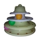 Іграшка трек для кота з мордочкою кота та м'ячиками, пірамідка Track Ball 24*19см різнокольоровий - зображення 1