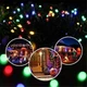 Гірлянда садова вулична на сонячній батареї 22м 200LED різнокольорова - зображення 3