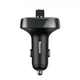 FM-трансмиттер автомобильный Baseus T-Typed FM S-09 2хUSB Bluetooth MicroSD черный - изображение 1